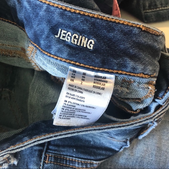 AEO super stretch jeggings, EUC - Picture 4 of 4